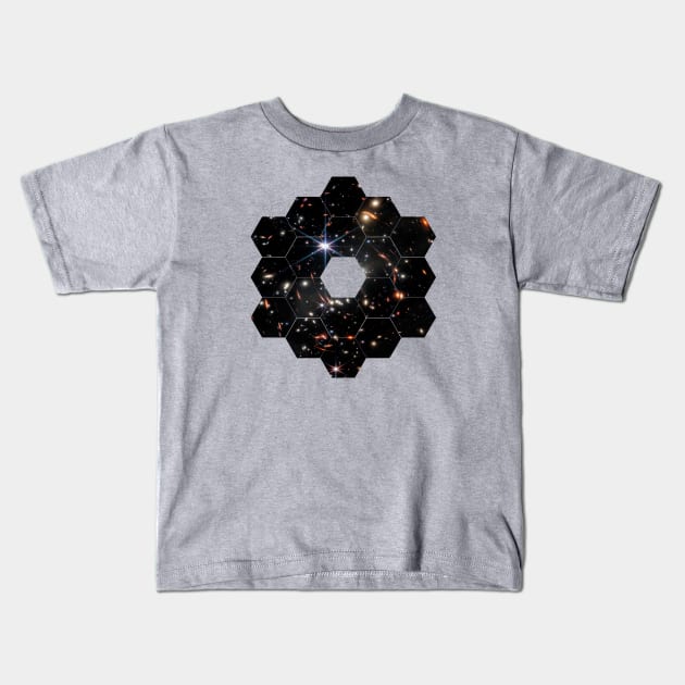 James Webb's First Deep Field (James Webb/JWST) Kids T-Shirt by Synthwave1950